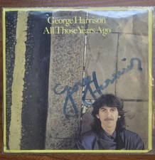 SIGNED! George Harrison All