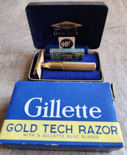 Vintage Gillette Gold Tech