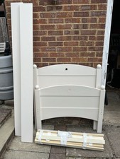 Beautiful Feather & Black Noah Single Bed & Trundle