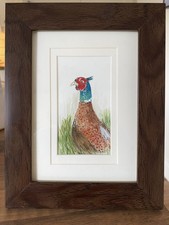 ORIGINAL (Not A print!) Framed