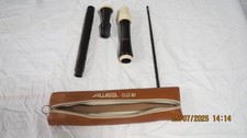 Vintage Aulos 209B Robin Alto Recorder in a case musical instrument