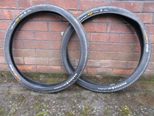Pair of Maxxis Larsen TT Tyres