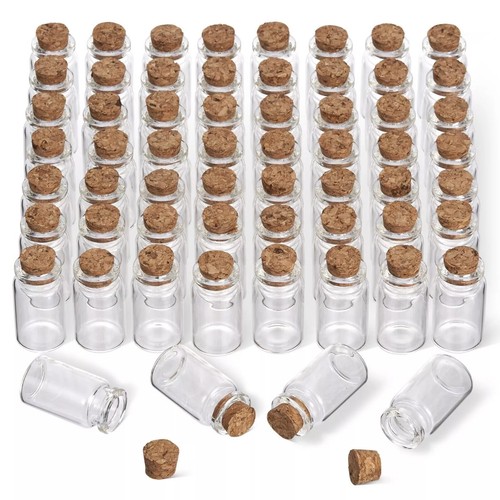 Pcs small glass bottles - 50,