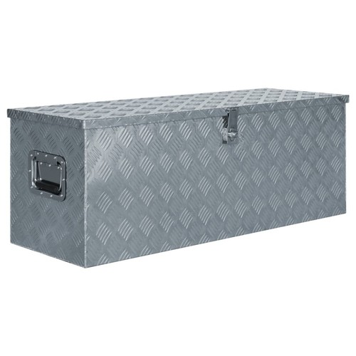 Aluminium side locker - aluminium,