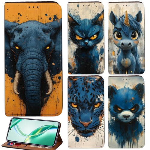 Printed cell phone wallet - printed,