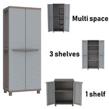 Tall Plastic Cupboard Storage