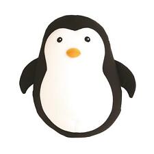 Kikkerland Zip & Flip Penguin Pillow Soft Stuffed Microbead Travel Cushion Gift