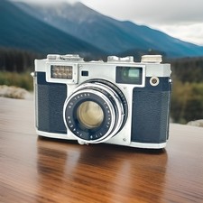 FILM TESTED Vintage Royal 35-M Range Finder 35mm film camera 50’s F1.9 45mm lens