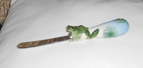 Franz porcelain handle - porcelain,