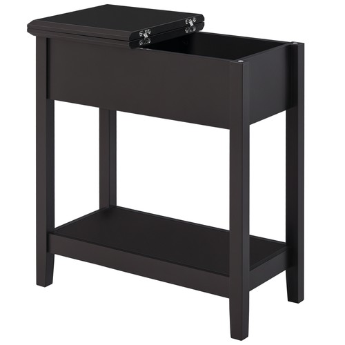 Homcom end table - end, narrow