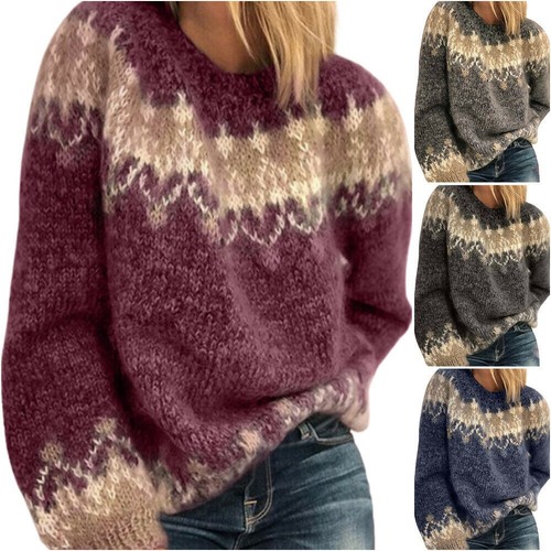Women jumper tops winter warm - jumper,