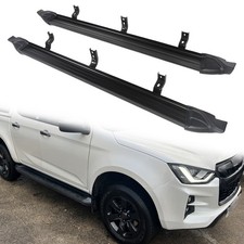 BLACK ALUMINIUM SIDE STEPS