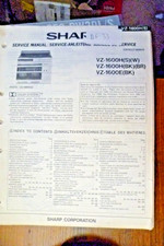Sharp VZ-1600 H  /  VZ-1600E
