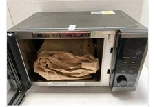 Sharp YC-PC284AU-S 28L 900W Microwave Oven with Grill and Convection - Black