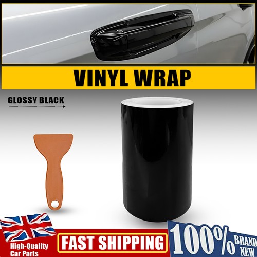 100mm gloss black - 5m, de