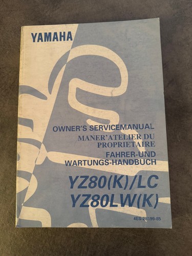 Yamaha yz80 yz80lw - /, lc