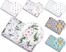 Baby Nursery Bed Fitted Cot Sheet 100% Cotton Printed Design For Crib 90x40cm