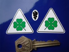 ALFA ROMEO 40mm Cloverleaf Modern Classic Car STICKERS Race Rally Spider Giulia