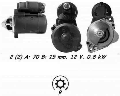 Genuine wai starter motor - genuine,