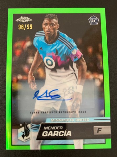 2023 topps chrome mls neon - topps,