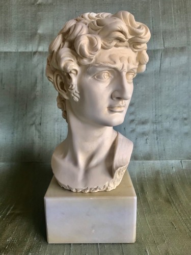 Vintage sculpture bust - vintage,