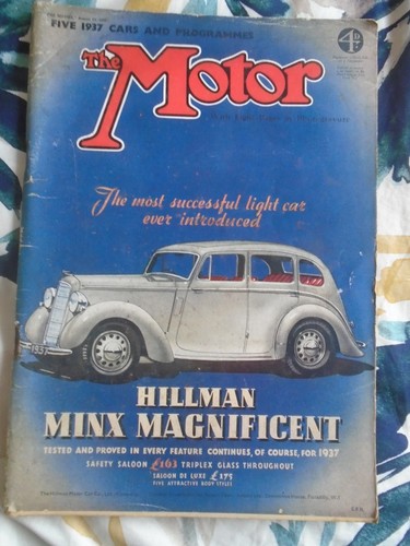 Motor aug 1936 - 18,