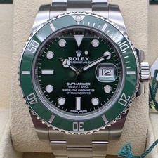 Rolex Submariner 'Hulk', 116610LV, 2018