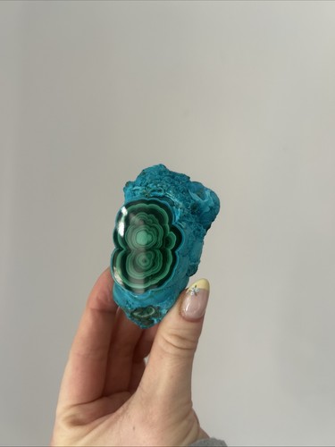 Malachite stalactite with - malachite,