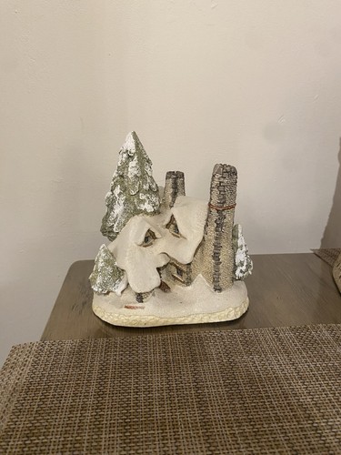 David winter snow cottage - winter,