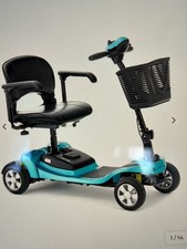 Care co mobility scooter li-Tech Air Lithium Scooter hardly used portable 