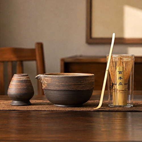 Japanese style ceramic matcha - style,