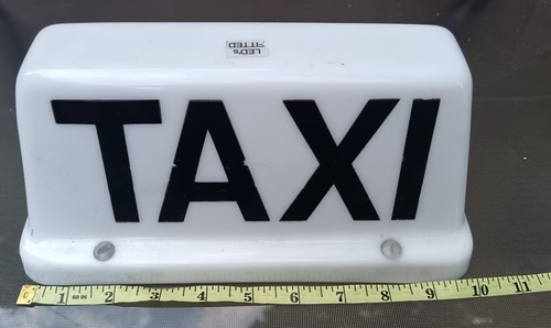 Taxi roof sign inch - sign, 10-inch