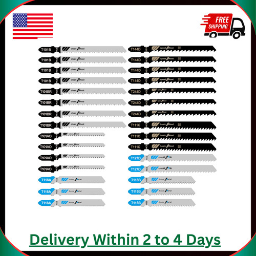 30pcs shank jigsaw blades - t-shank,