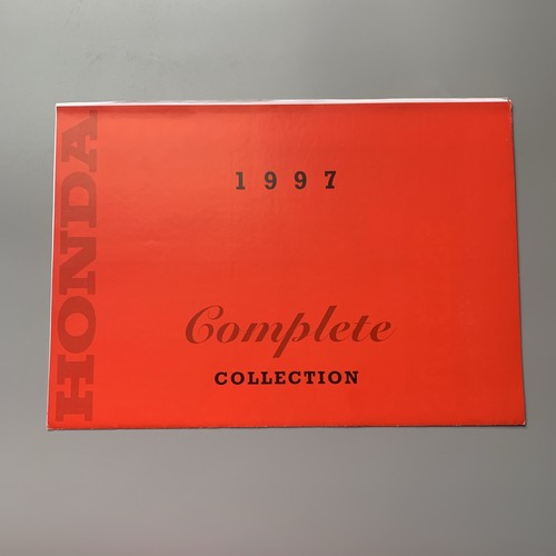 Honda 1997 range - range, brochure