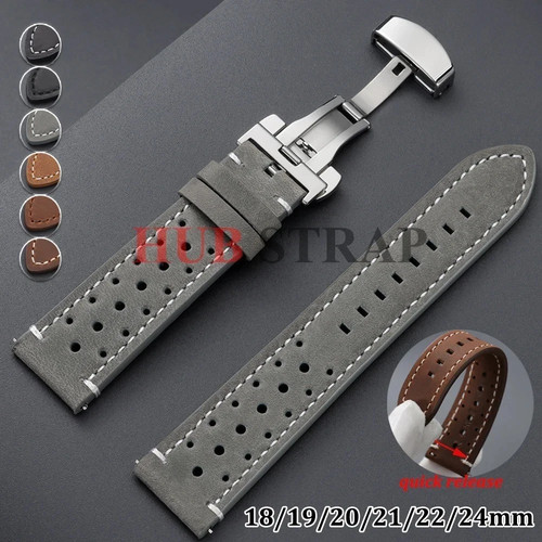 18mm 20mm 22mm leather watch - leather,