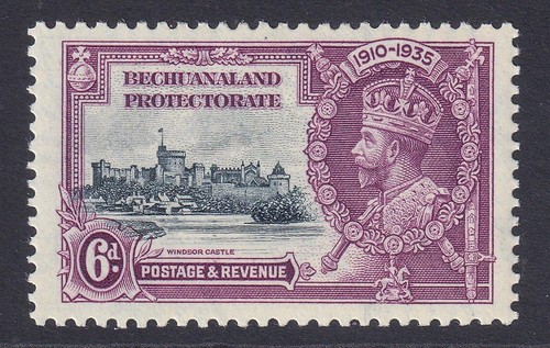 Bechuanaland 1935 silver - gv,