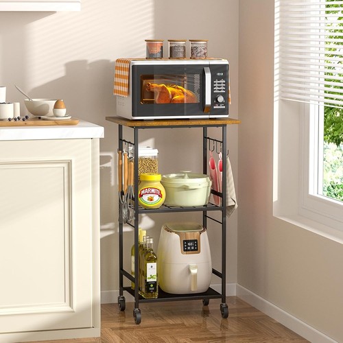 Microwave cart with - microwave,