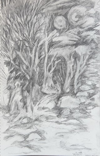 Original pencil sketches - original,
