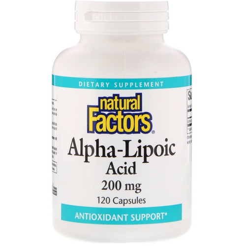 Natural factors alpha lipoic - natural, alpha-lipoic