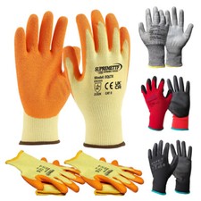 BUILDERS WORK GLOVES NYLON