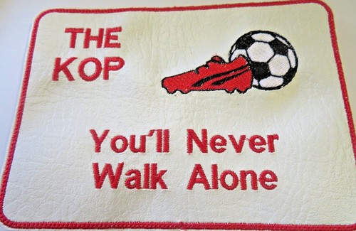 Football mug rug - football,