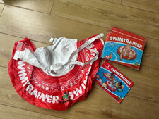 Swimtrainer Baby Swim Ring – Red | 3 Months-4 yrs adjustable straps| 6-18kg