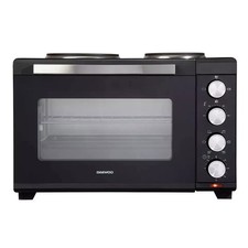 Daewoo Electric Mini Oven with Dual Hot Plates SDA 1609 / Missing Accessories