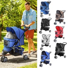 Pet Travel Stroller Cat Dog