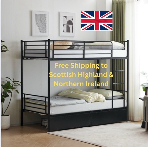Twin bunk bed frame 3ft - bed,