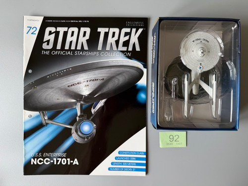 Eaglemoss star trek - star, starships
