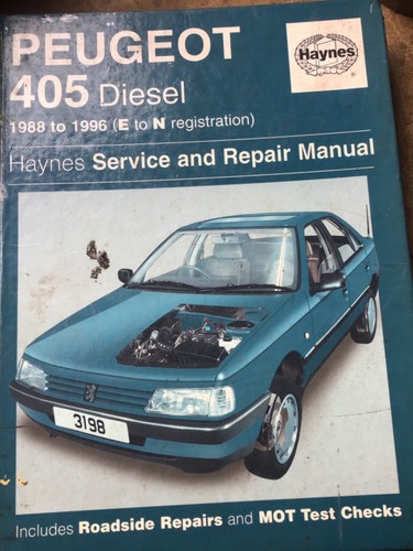 Peugeot 405 diesel 1988 - peugeot,