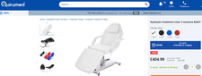 Quirumed Hydraulic Swivel Bed