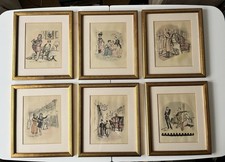 Rex Whistler - Set Of 6 Framed