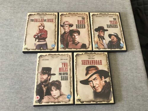 Western cowboy films joblot - films, 5